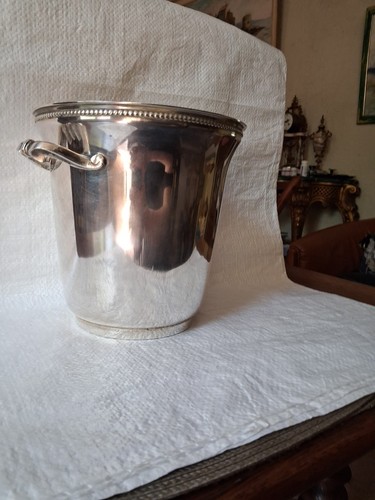 Seau champagne metal argente - champagne,