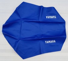 housse de selle BLEUE pour