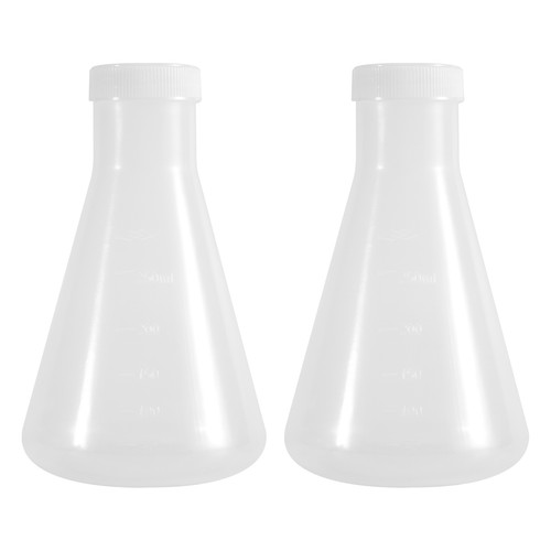 Fiole conique plastique - fiole, en