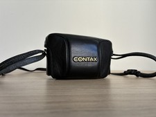 Rare ! Contax TVS Leather Case