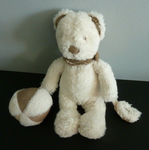 Doudou hochet ours nicotoy - *.,