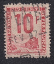 timbre France 1944-47 SNCF
