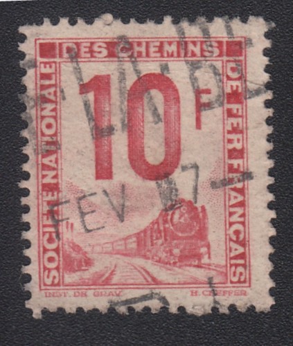 Timbre france 1944 sncf - timbre,