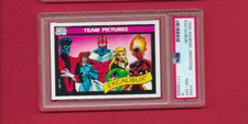 1990 Marvel Universe Excalibur n°144 Carte gradée PSA note 8 Impel marketing inc