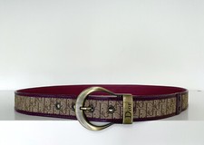 Ceinture en cuir CHRISTIAN