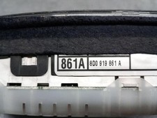 8D0919861A tableau de bord