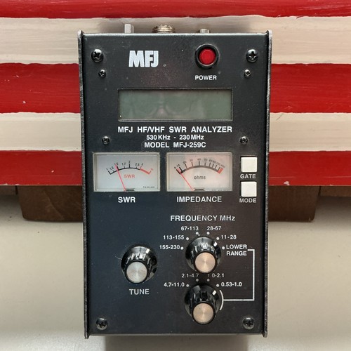 Working mfj 259c - mfj-259c, swr