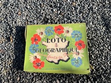 Ancien Loto Géographique des enfants de France