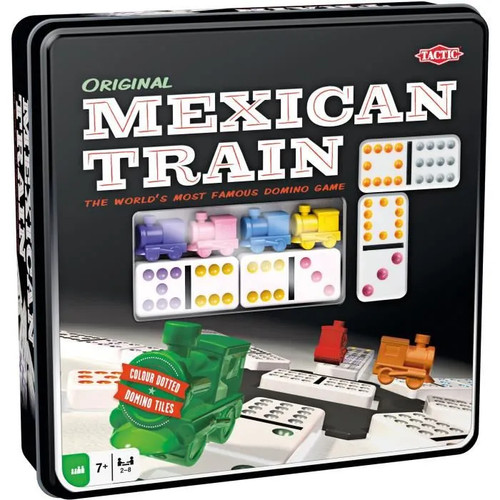 Jeu dominos mexican - dominos, train