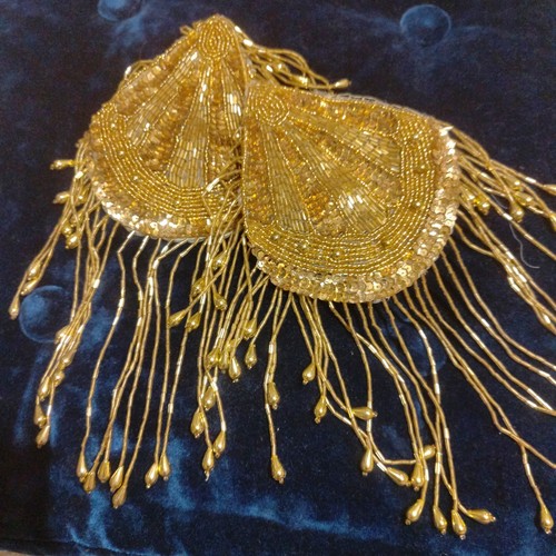 Paire épaulettes bijoux - d’épaulettes,
