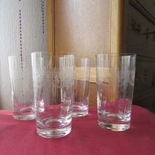 4 verres a orangeade en
