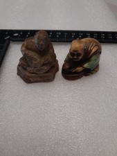 Lot De Deux Ancienne Statuette