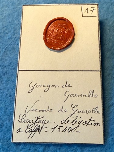 Sceau cachet cire du - sceau,