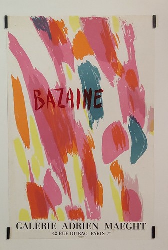 Bazaine galerie adrien maeght - bazaine,