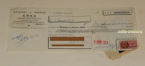 Lettre change erka - change,