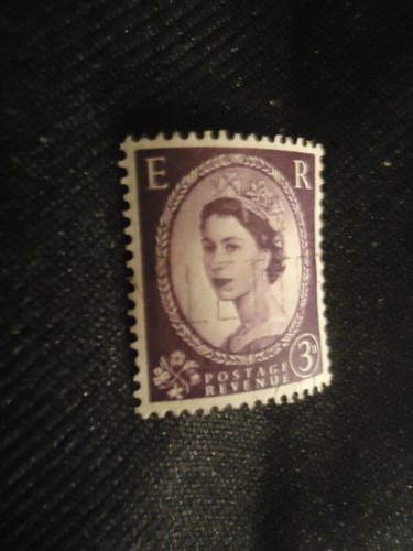 Timbre royaume uni elizabeth - timbre, uni-e