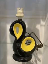 Lampe céramique années - , 50