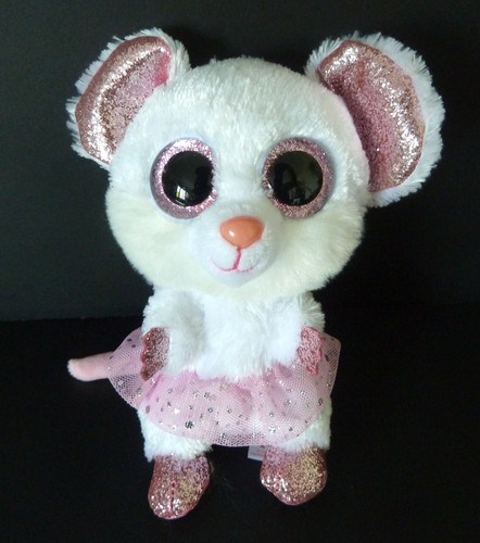 Doudou peluche ty souris - sc.,