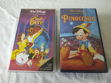 2 Cassettes VHS Walt Disney La