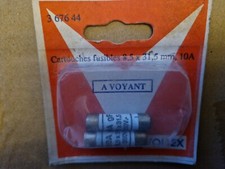 2 x Fusible domestique