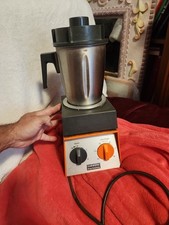 VORWERK THERMOMIX VM 2000 orange mixer chauffant vintage ancien cuisine MARCHE