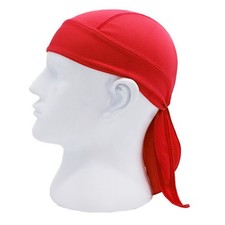 100 cool tissu soie casquette cyclisme pirate turban course ?? pied foulard ??qu