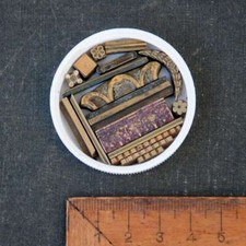 Lot fers dorer plaque - fers,