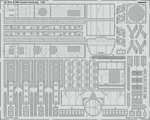 Eduard edu481079 b 26k - 1/48, b-26k