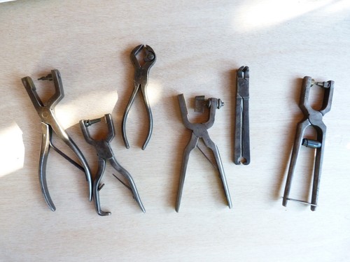 Lot anciens outils - outils, pinces