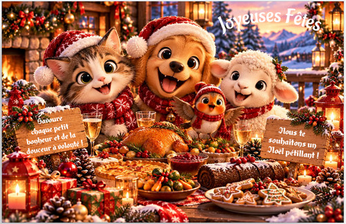 Cartes noël de - cartes,