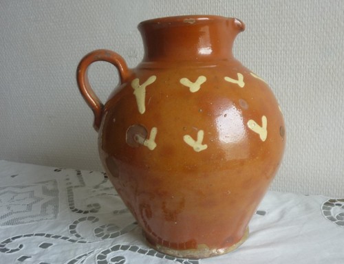 Ancien pichet terre cuite - pichet,