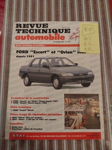 Revue technique ford - revue,