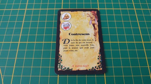 Carte sortilège contresens - carte,