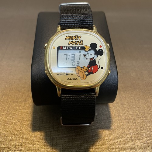 Mickey mouse vintage watch - mickey,