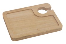 Planche bois avec trou à