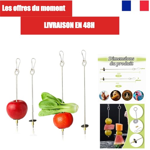 Mangeoire perroquet acier - perroquet,