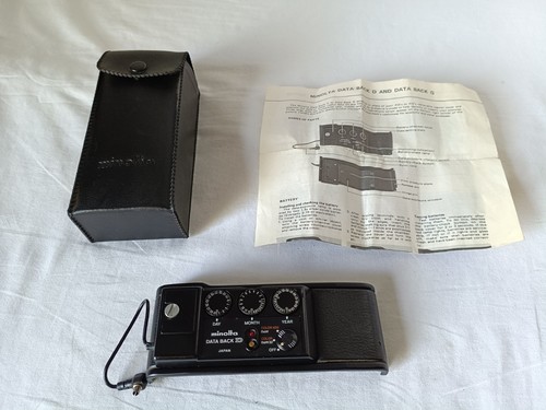 Minolta data back appareil - data,
