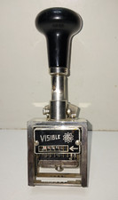 Ancien tampon numeroteur "Visible"