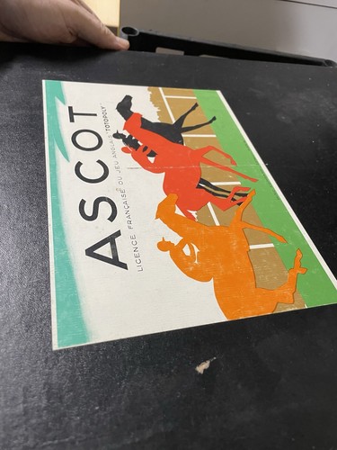 Ancien jeu société ascot - ancien, de