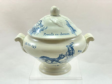 Soupière de dinette Gien Petit Chaperon Rouge Doll's soup tureen