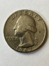 QUARTER DOLLAR 1967 - ETATS UNIS -USA