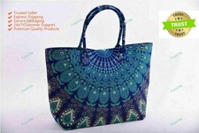 Sac À Main Mandala Pour Femmes Tapisserie Indienne À Porter