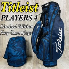 Titleist Players 4 Stand Caddy Bag Navy Camouflage Limited Edition
