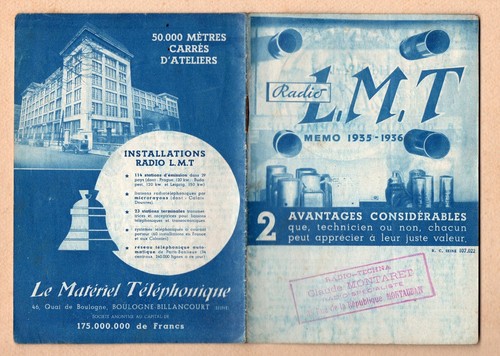 Publicité catalogue radio - catalogue,