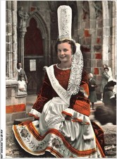 AW-BFP2-1007-29 - BRETAGNE - Folklore - Jeune fille en costume bigouden