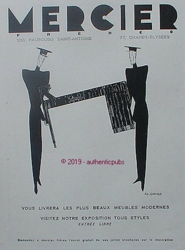 Publicite mercier freres - publicite,