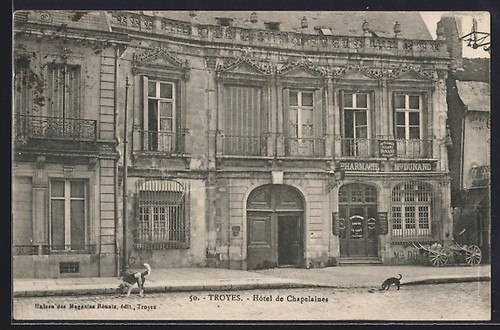 Cpa troyes hôtel - cpa, de