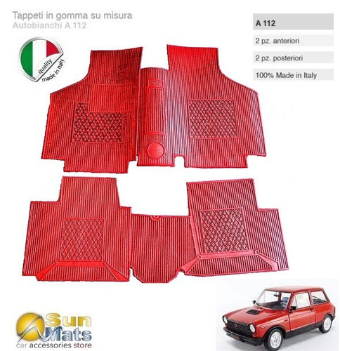 Tapis auto autobianchi a112 - auto,