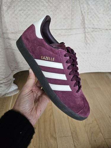 Adidas gazelle maroon chalk - adidas,