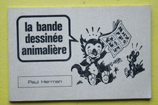 BD BANDE DESSINEE ANIMALIERE